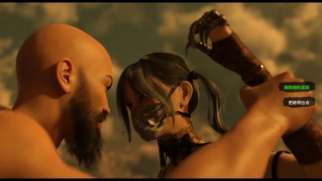 沙漠追猎者游戏t2 - 展示游戏剧情对话场景